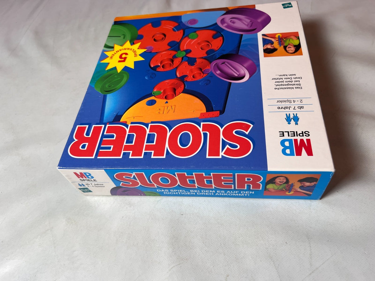 Brettspiel - SLOTTER - MB Spiele - 1999 - Original Hasbro - vollständig - Ansicht 5