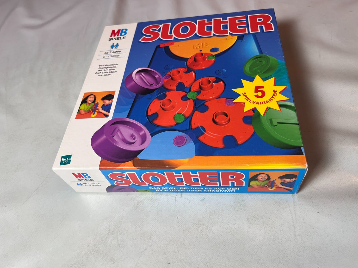 Brettspiel - SLOTTER - MB Spiele - 1999 - Original Hasbro - vollständig - Ansicht 7