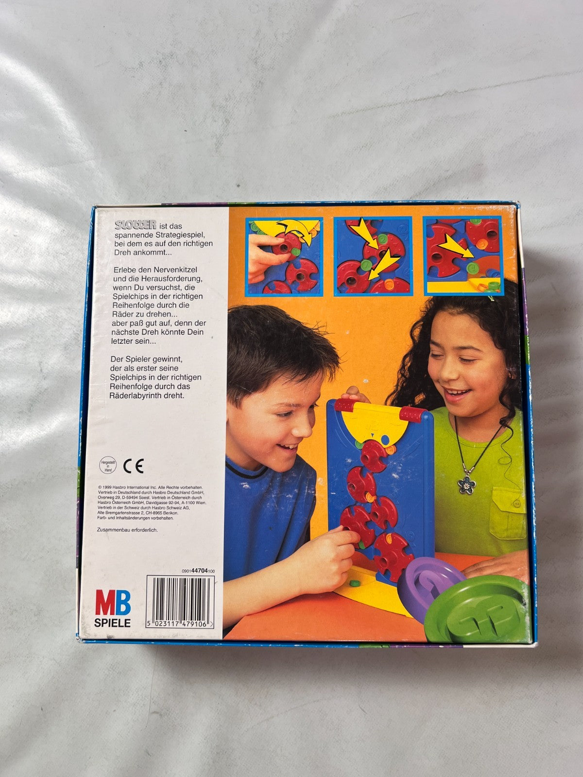 Brettspiel - SLOTTER - MB Spiele - 1999 - Original Hasbro - vollständig - Ansicht 9