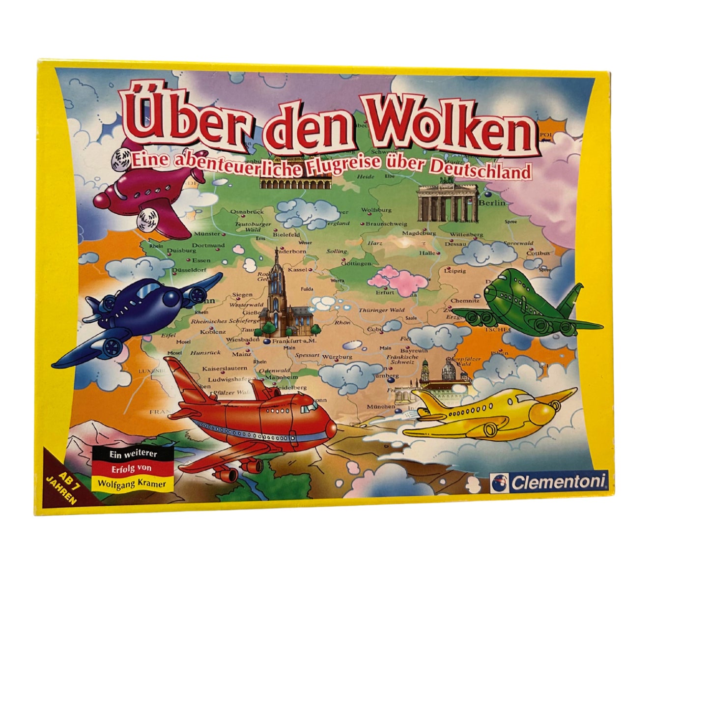 Brettspiel Über den Wolken von Clementoni – SKU A10826 – Gesellschaftsspiel gebraucht kaufen bei Brettspielimperium