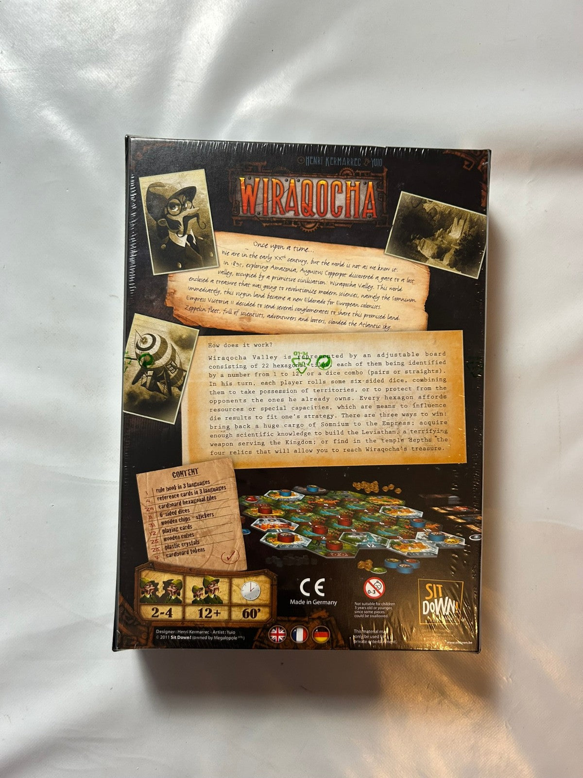 Brettspiel Wiraqocha  DE ENG FR  Neu in Folie - Ansicht 6