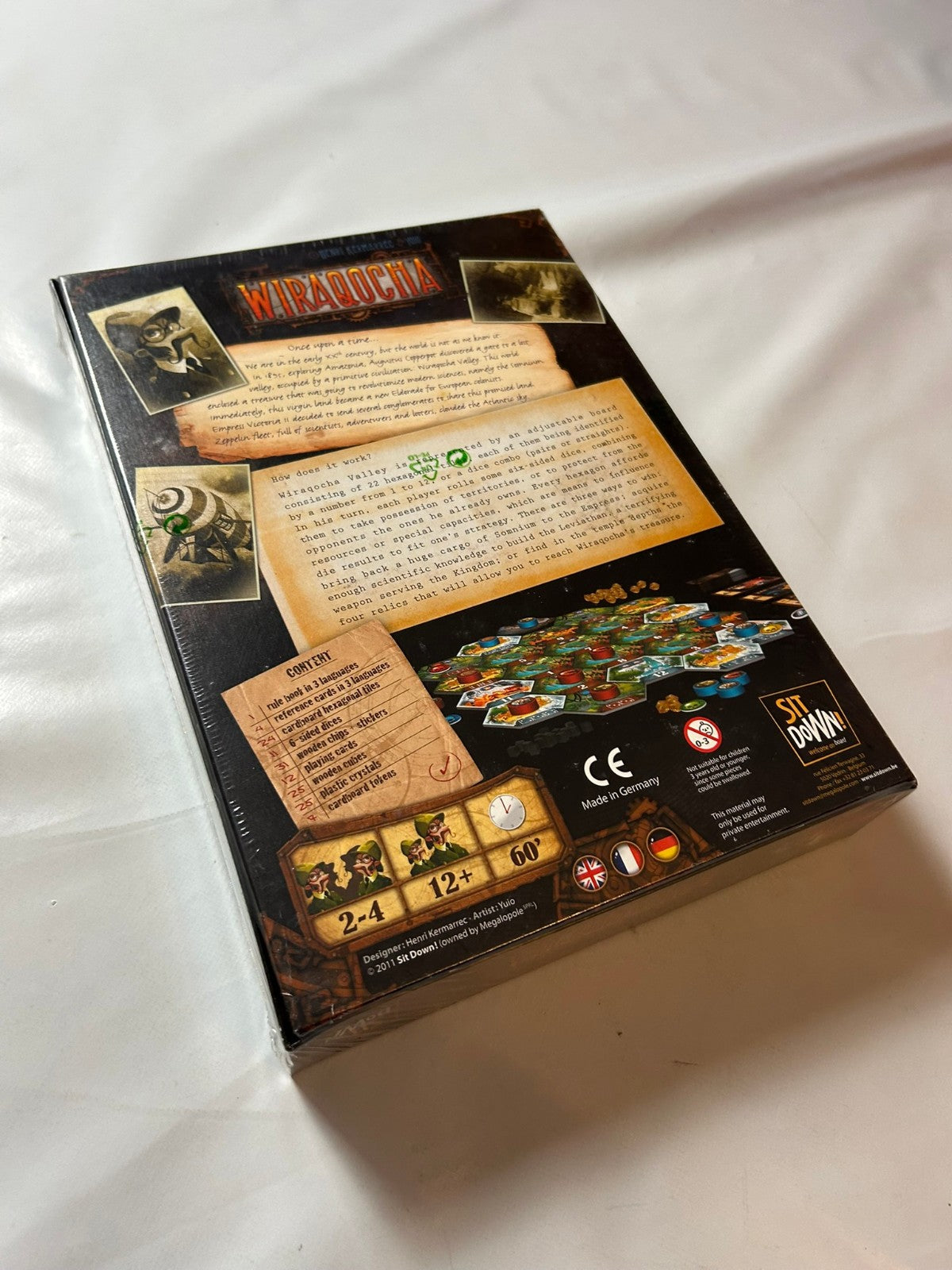 Brettspiel Wiraqocha  DE ENG FR  Neu in Folie - Ansicht 9
