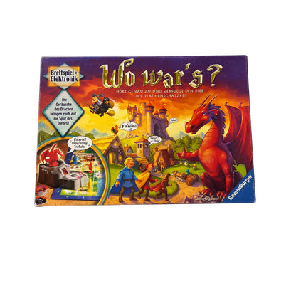 Brettspiel Wo Wars verfolgt den Dieb Ravensburger 2009 – SKU A14554 – Gesellschaftsspiel gebraucht kaufen bei Brettspielimperium