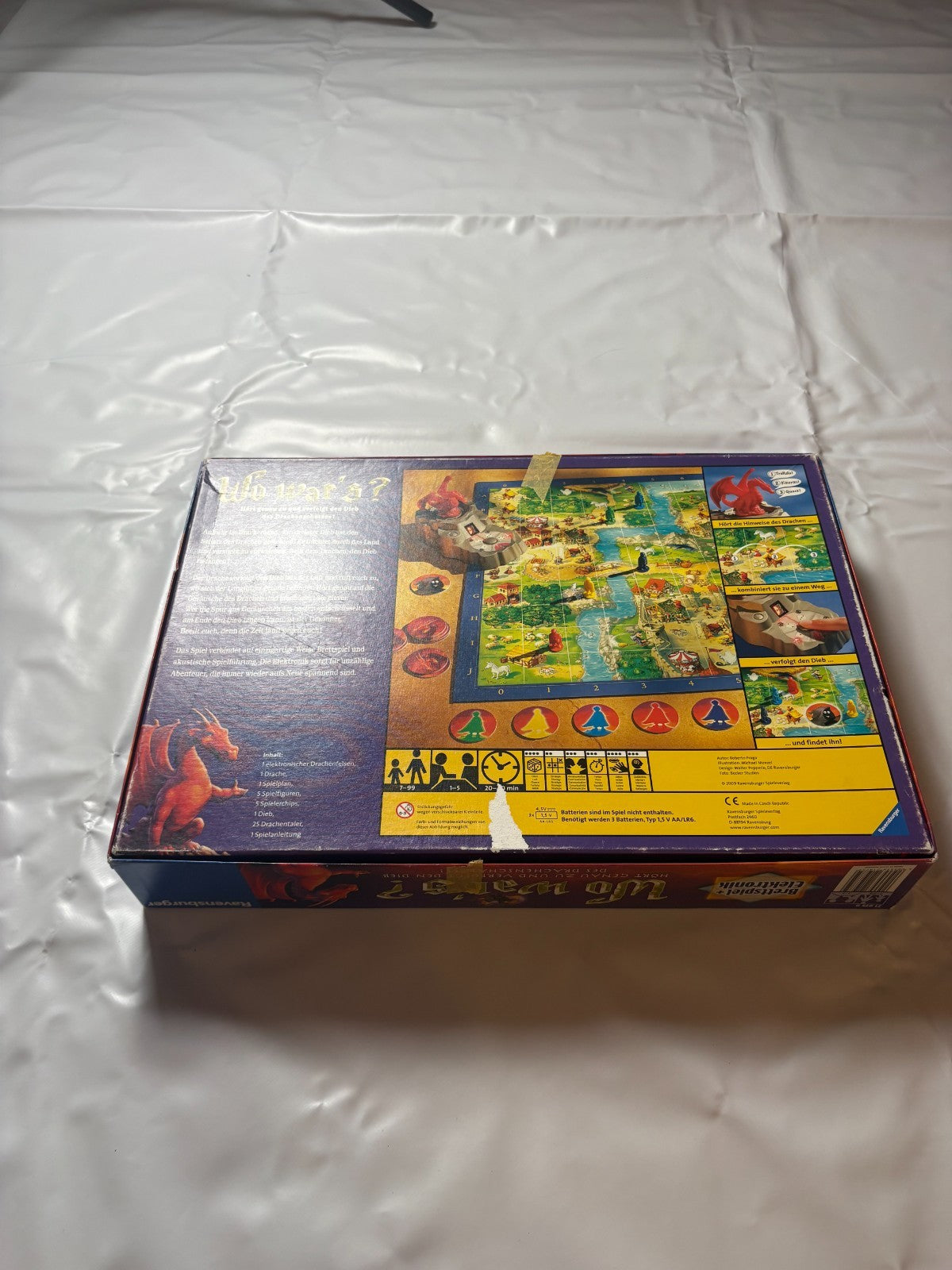Brettspiel - Wo Wars - verfolgt den Dieb - Ravensburger 2009 - Vollständig - Ansicht 13