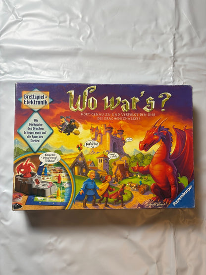 Brettspiel - Wo Wars - verfolgt den Dieb - Ravensburger 2009 - Vollständig - Ansicht 2