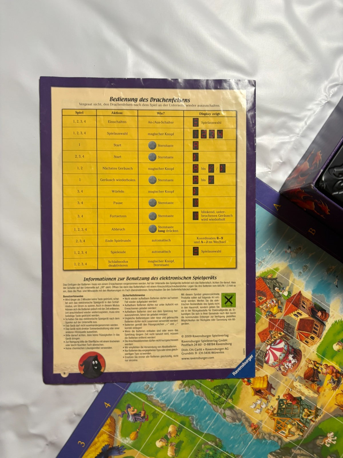 Brettspiel - Wo Wars - verfolgt den Dieb - Ravensburger 2009 - Vollständig - Ansicht 8