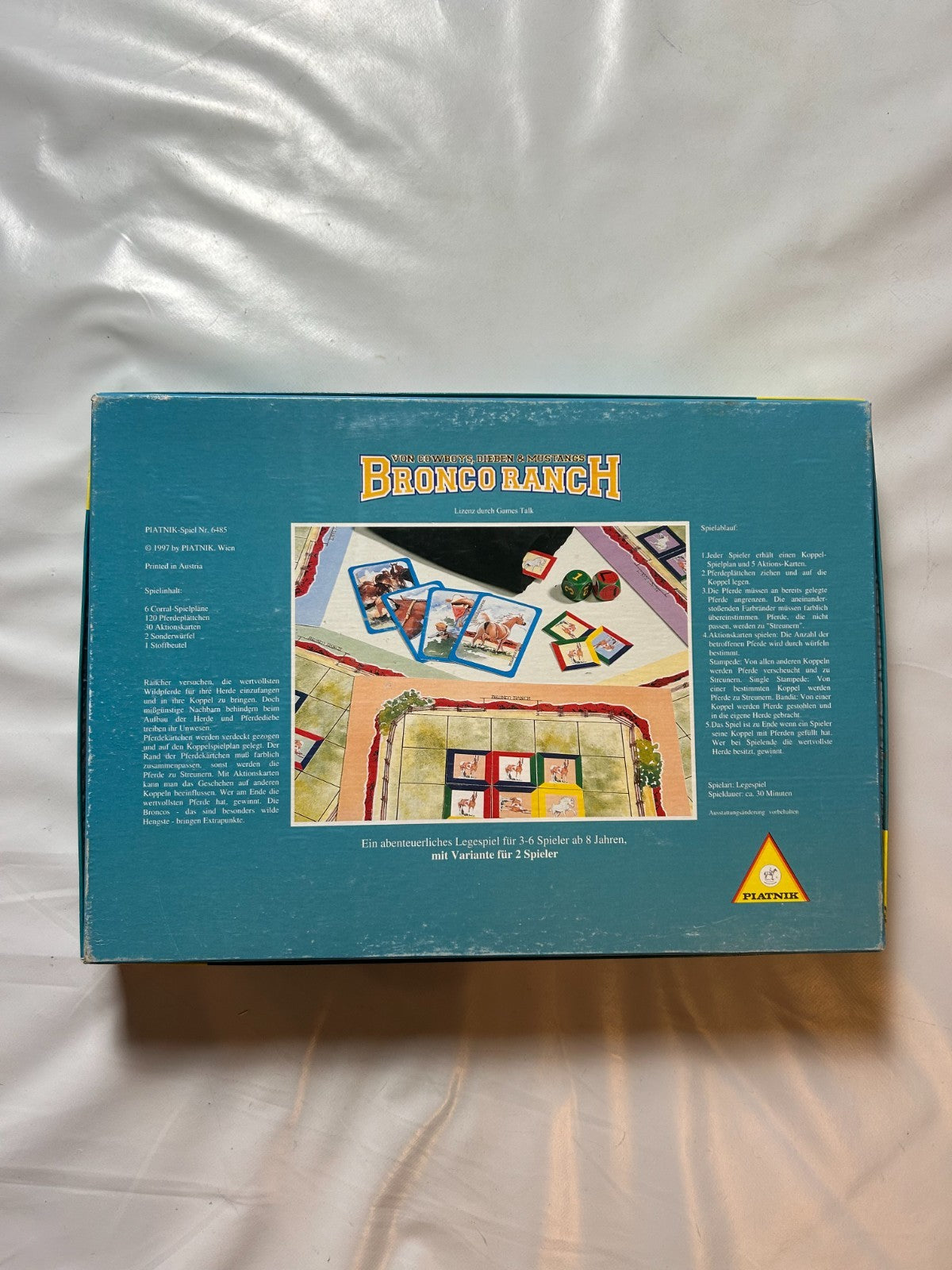 BRONCO RANCH Brettspiel PIATNIK 1997  Vollständig - Ansicht 10