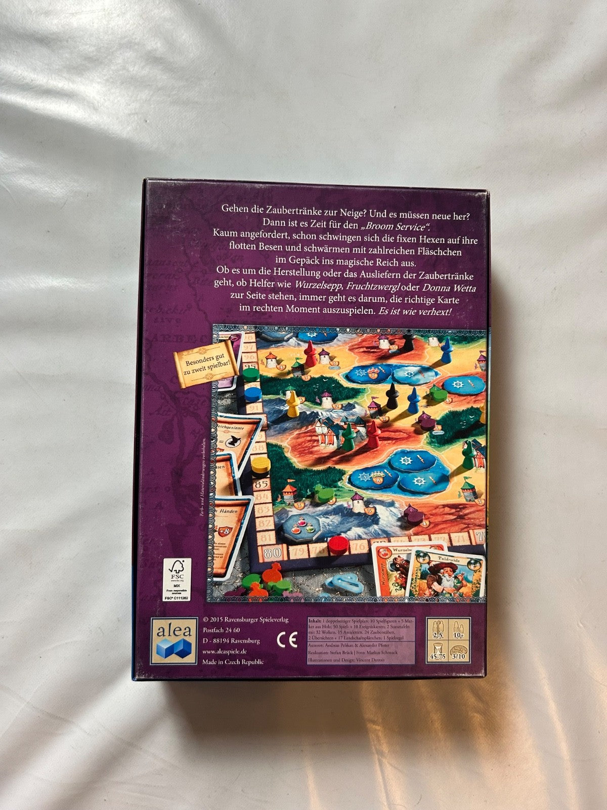 Broom Service - Kennerspiel des Jahres - Brettspiel Ravensburger - Vollständig - Ansicht 10