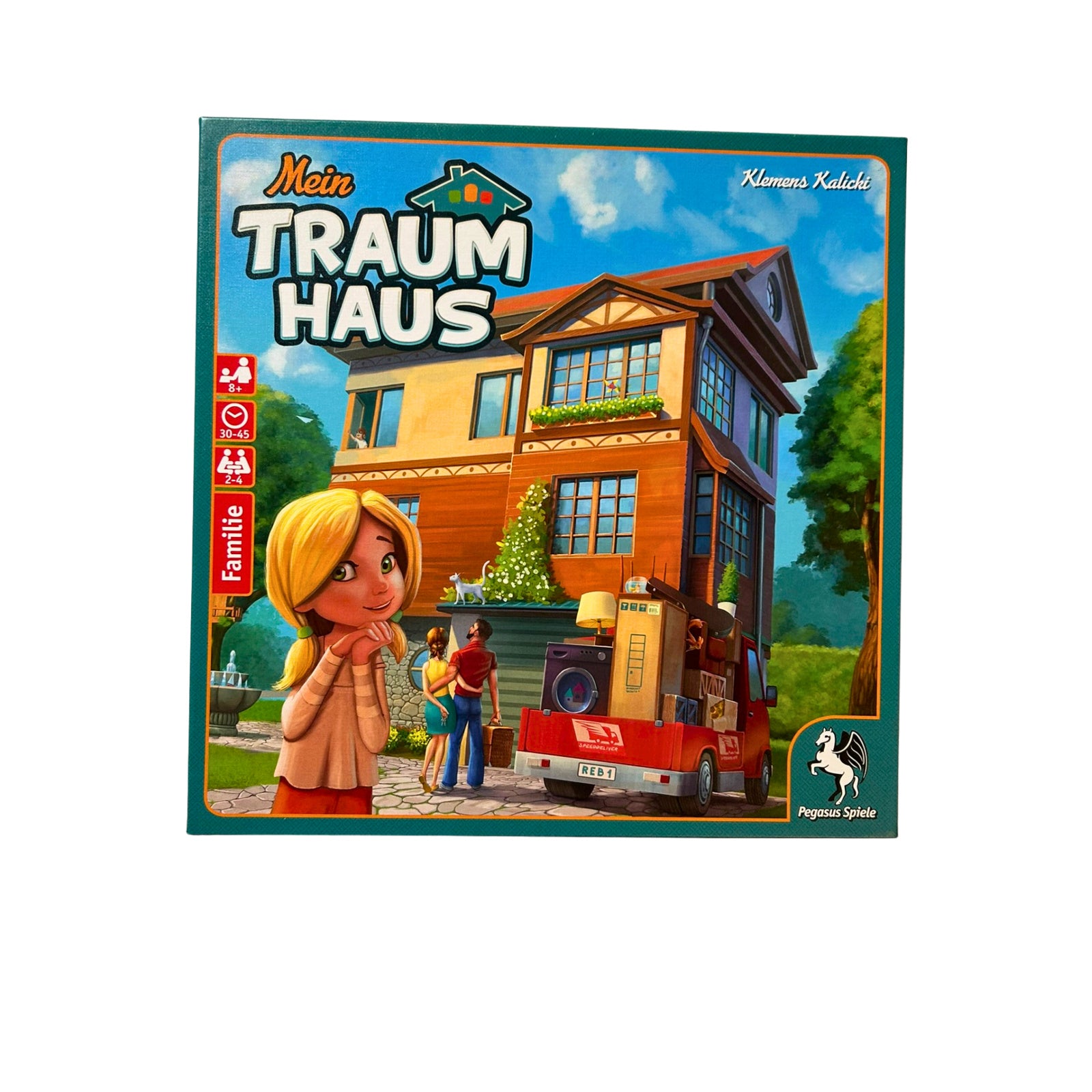 Mein Traumhaus - ein einzigartiges Spielerlebnis - Pegasus Spiele – SKU A10134 – Gesellschaftsspiel gebraucht kaufen bei Brettspielimperium