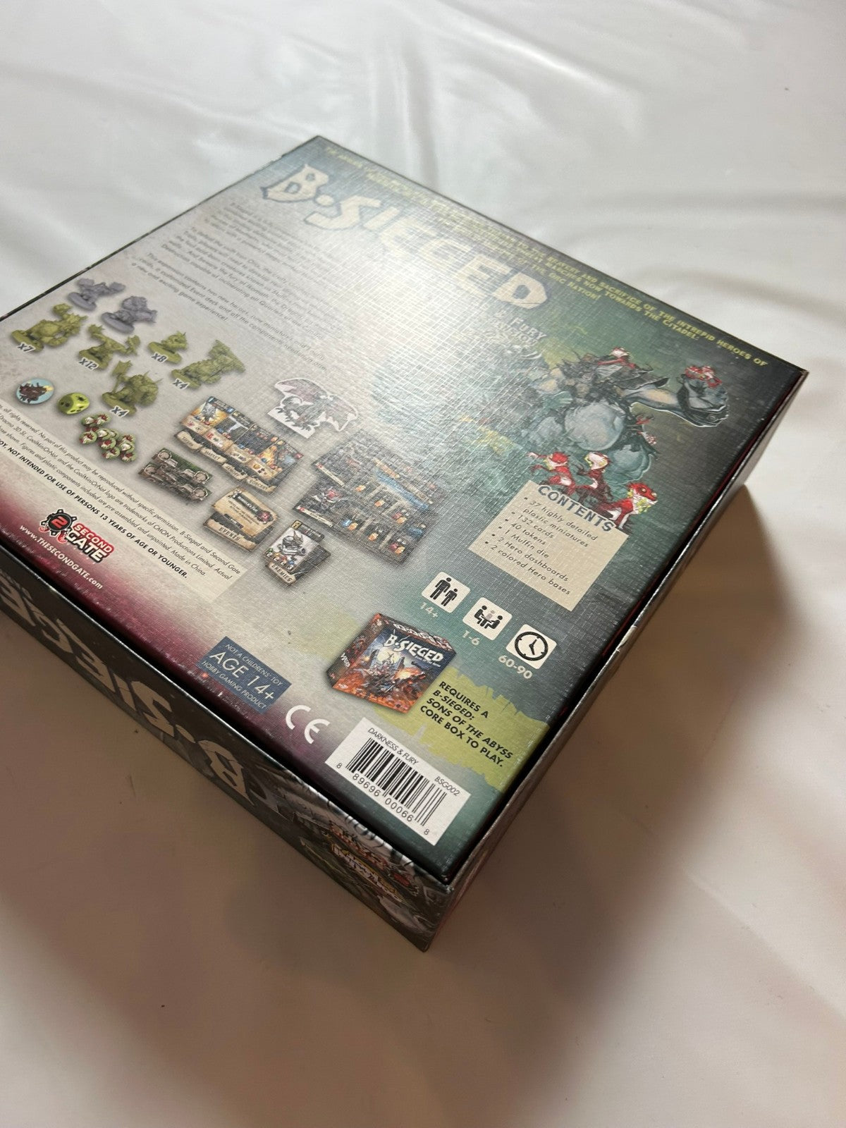 BSieged  Darkness & FurY Expansion englisch  Unbespielt - Ansicht 13
