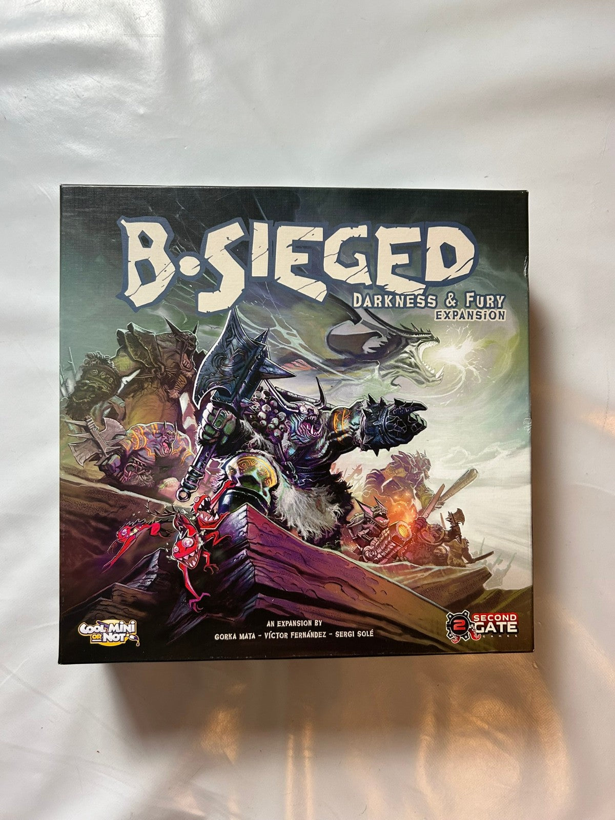 BSieged  Darkness & FurY Expansion englisch  Unbespielt - Ansicht 2