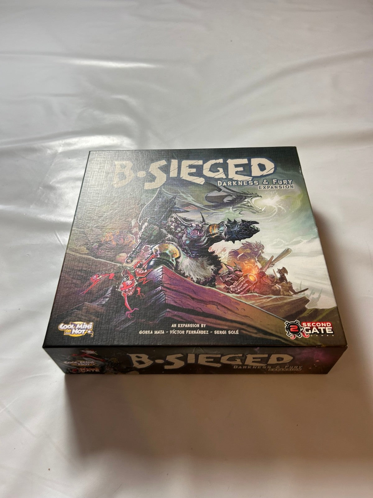 BSieged  Darkness & FurY Expansion englisch  Unbespielt - Ansicht 3