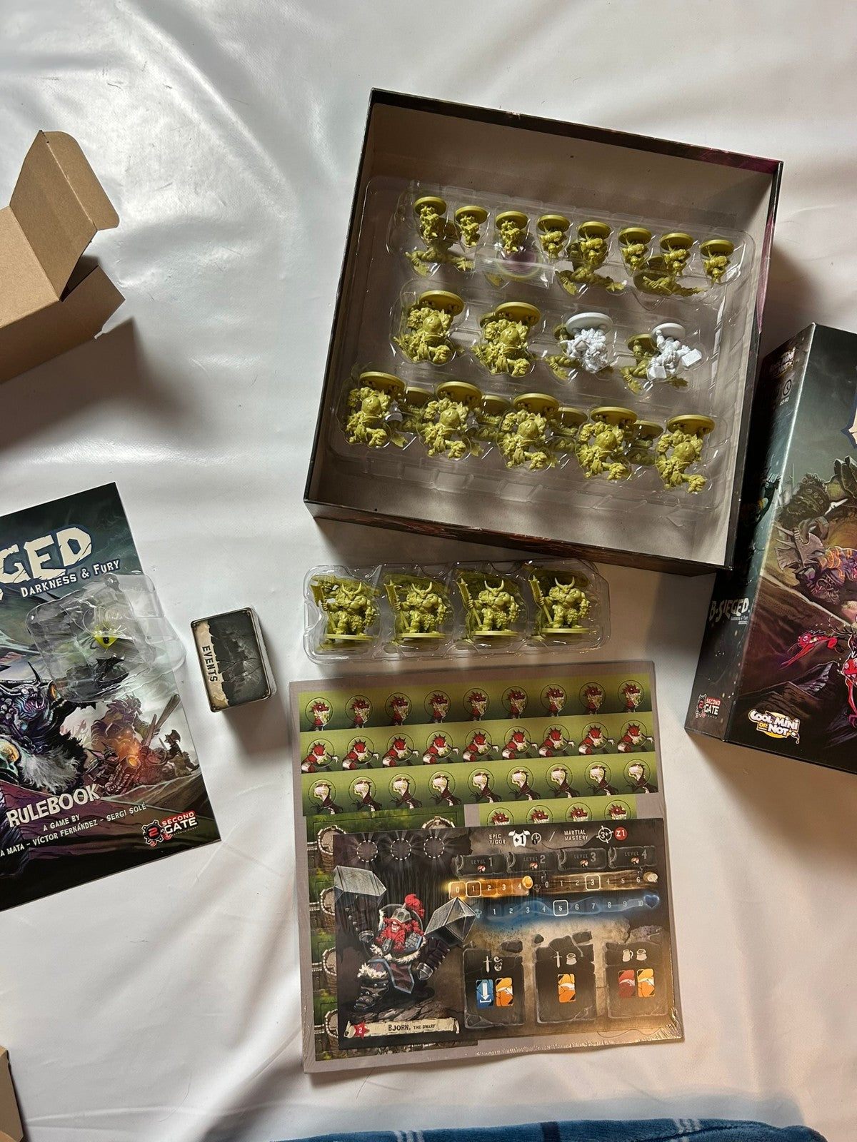 BSieged  Darkness & FurY Expansion englisch  Unbespielt - Ansicht 6