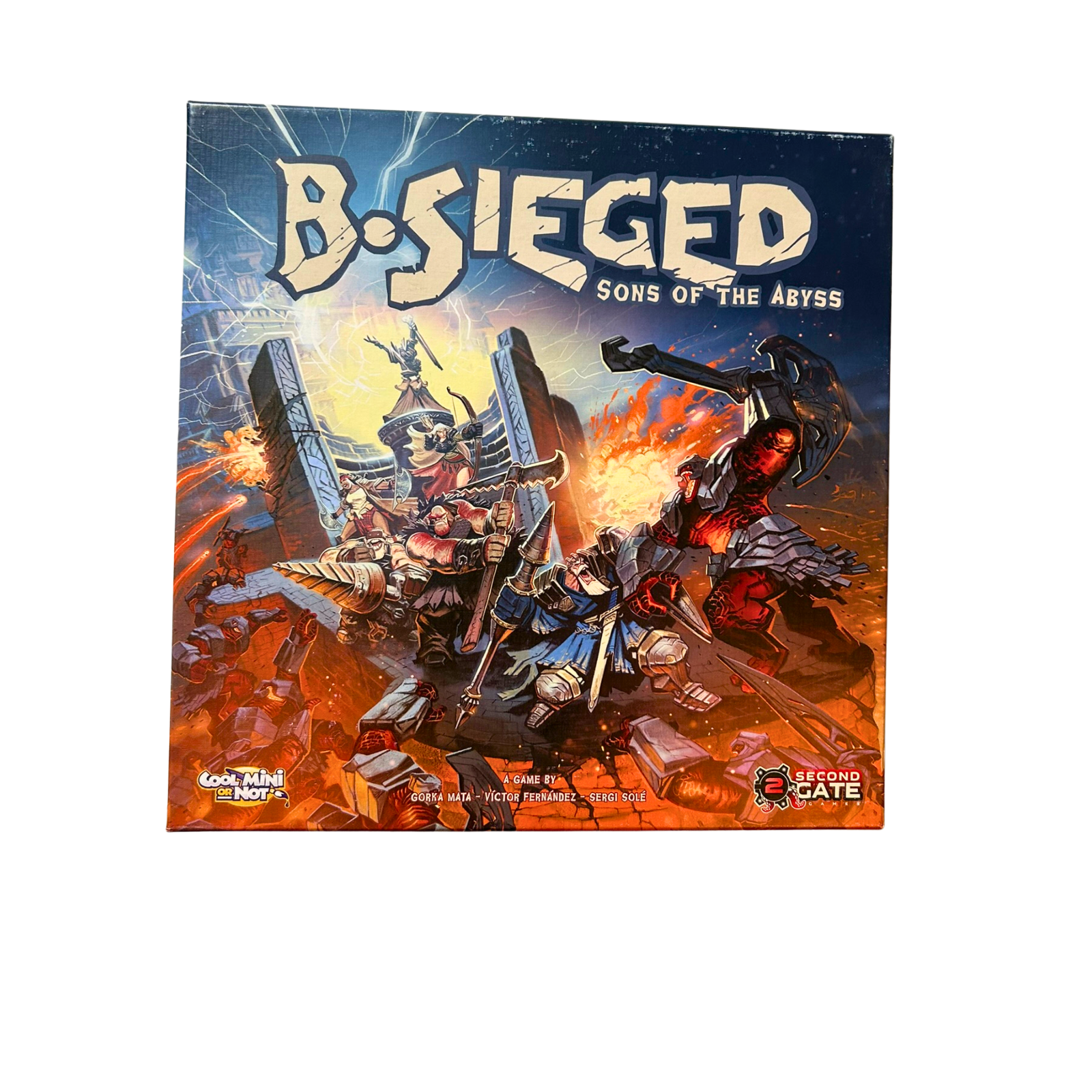 BSieged  Sons Of The Abyss Castle Defense Board Game Englisch  Unbespielt - Ansicht 1