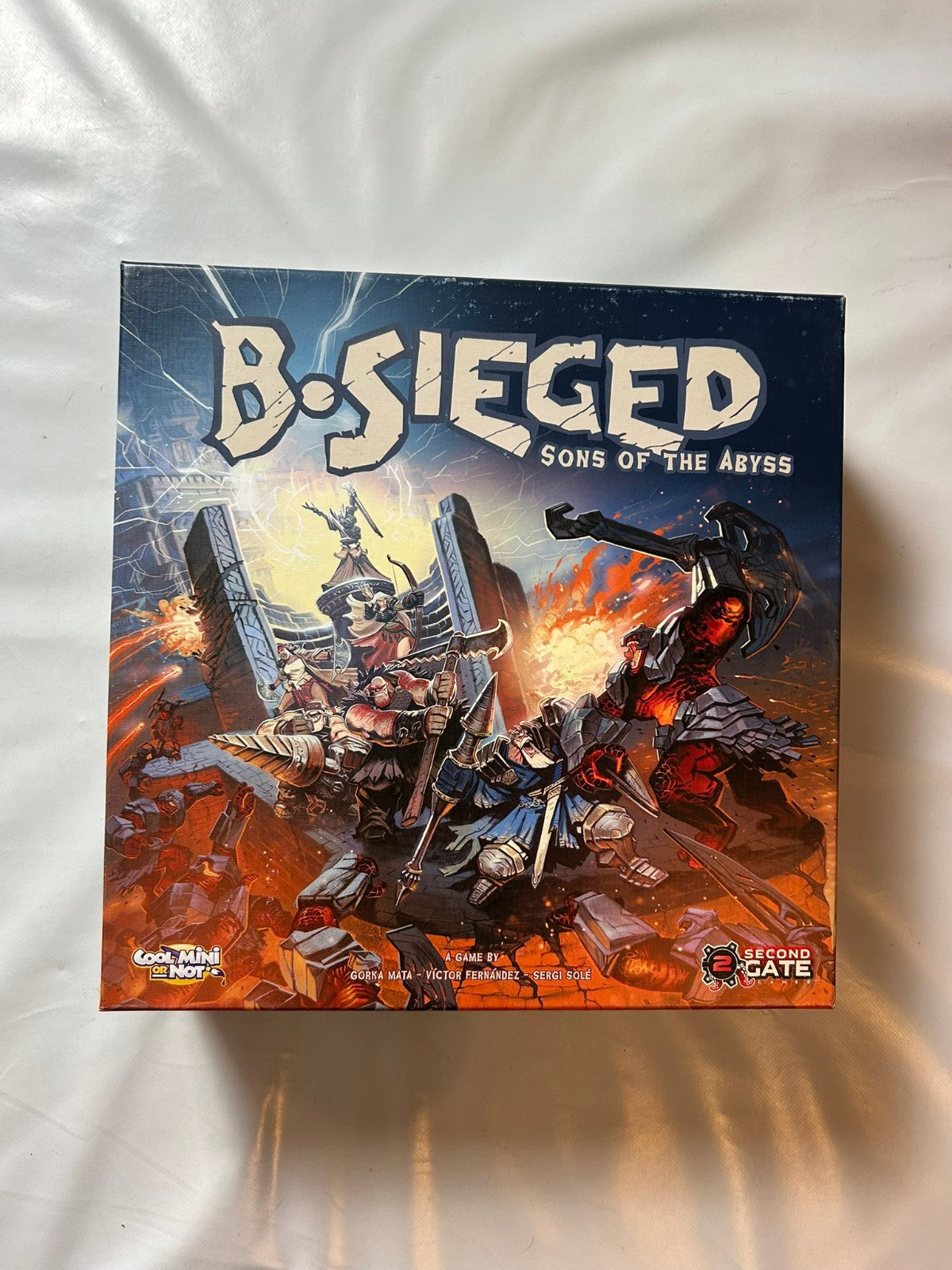 BSieged  Sons Of The Abyss Castle Defense Board Game Englisch  Unbespielt - Ansicht 2