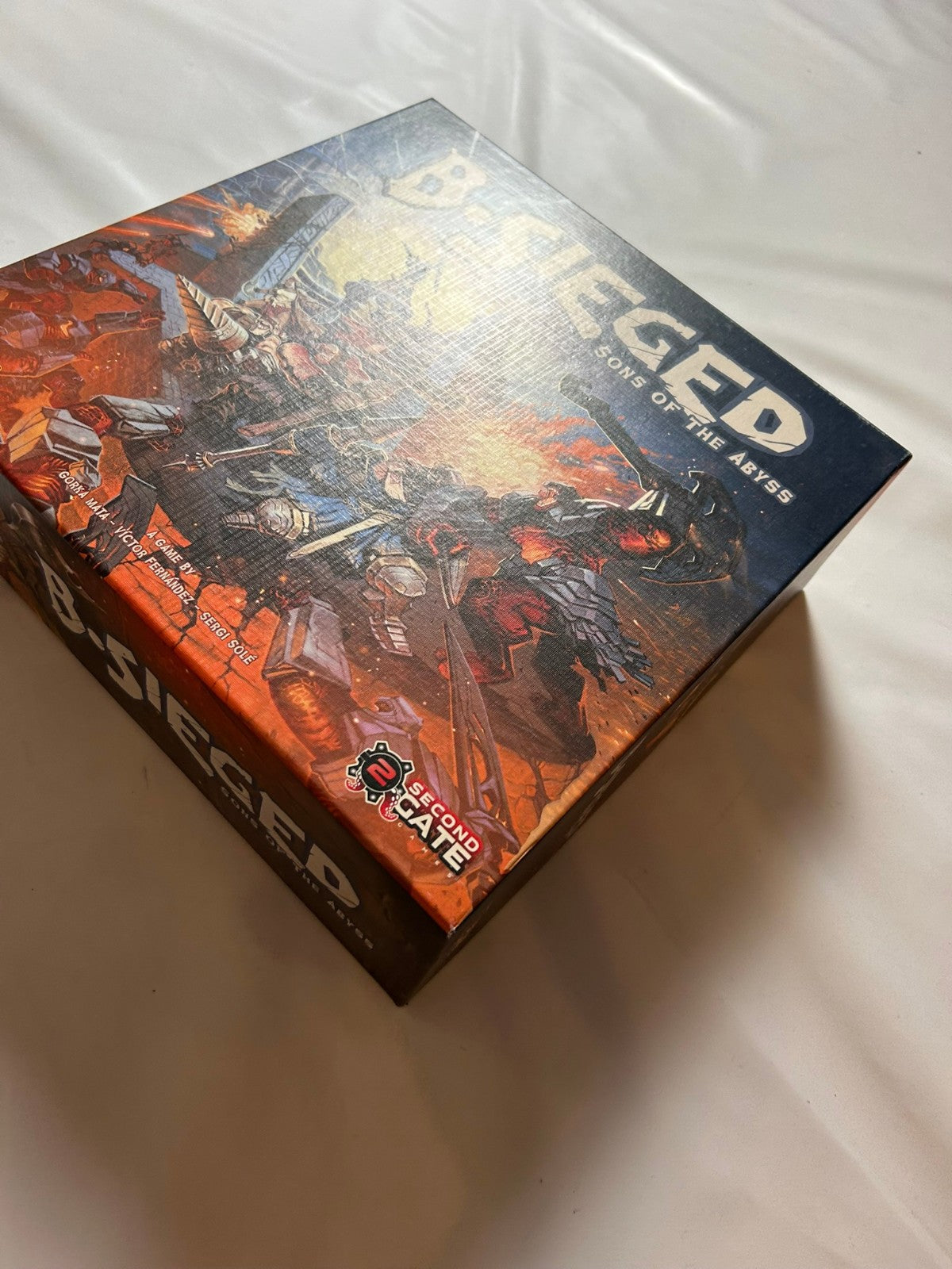 BSieged  Sons Of The Abyss Castle Defense Board Game Englisch  Unbespielt - Ansicht 4