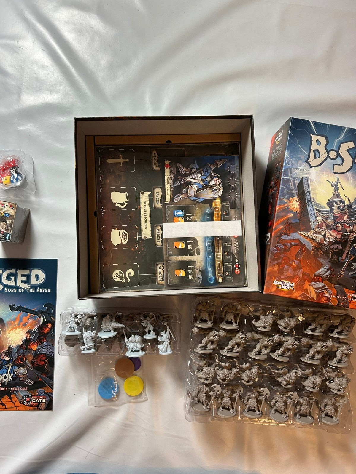 BSieged  Sons Of The Abyss Castle Defense Board Game Englisch  Unbespielt - Ansicht 6