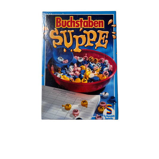 Buchstaben Suppe - Schmidt Spiele Alte Ausgabe – SKU A4740 – Gesellschaftsspiel neu kaufen bei Brettspielimperium