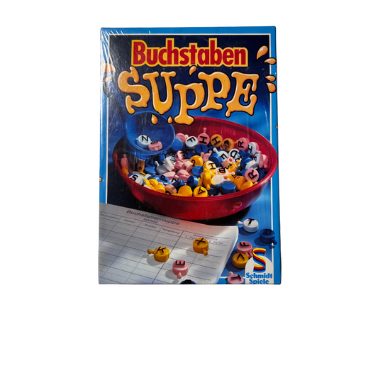 Buchstaben Suppe - Schmidt Spiele Alte Ausgabe - NEU in Folie - Ansicht 1