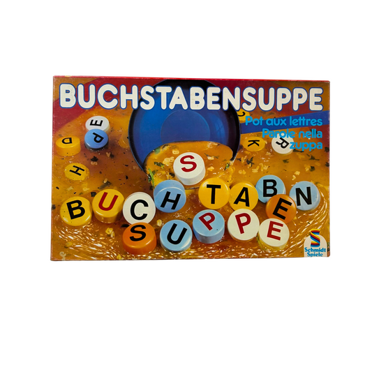 BuchstabenSuppe Brettspiel Spiel Schmidt Spiele 01800- Vollständig - Ansicht 1