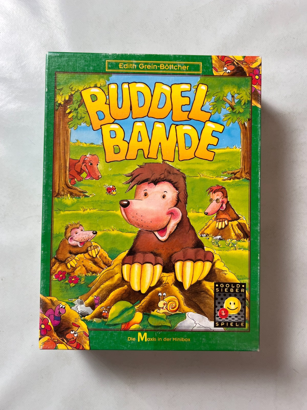 Buddel Bande Brettspiel Die Maulwürfe sind los Gold Sieber  Vollständig - Ansicht 6