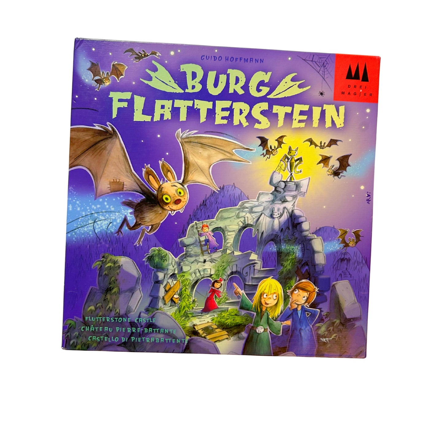Burg Flatterstein Drei Magier Spiele Brettspiel – SKU A11245 – Gesellschaftsspiel gebraucht kaufen bei Brettspielimperium