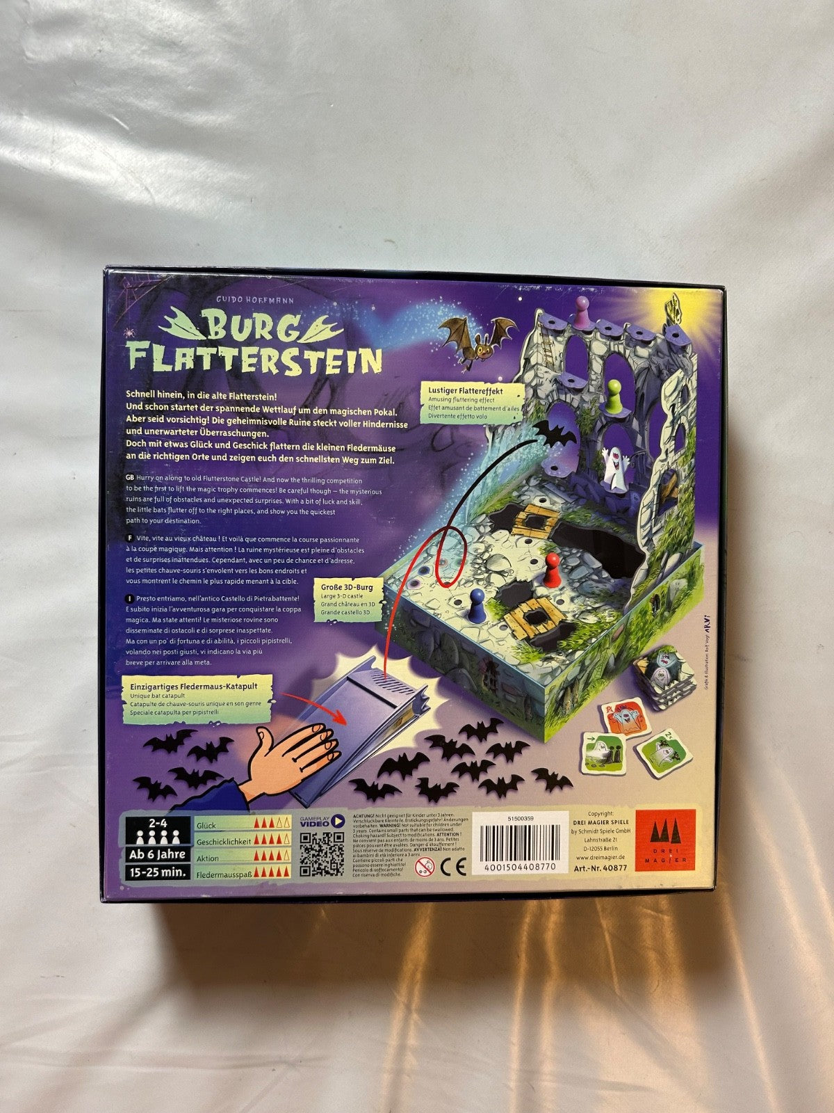 Burg Flatterstein Drei Magier Spiele Brettspiel - Vollständig - Ansicht 8