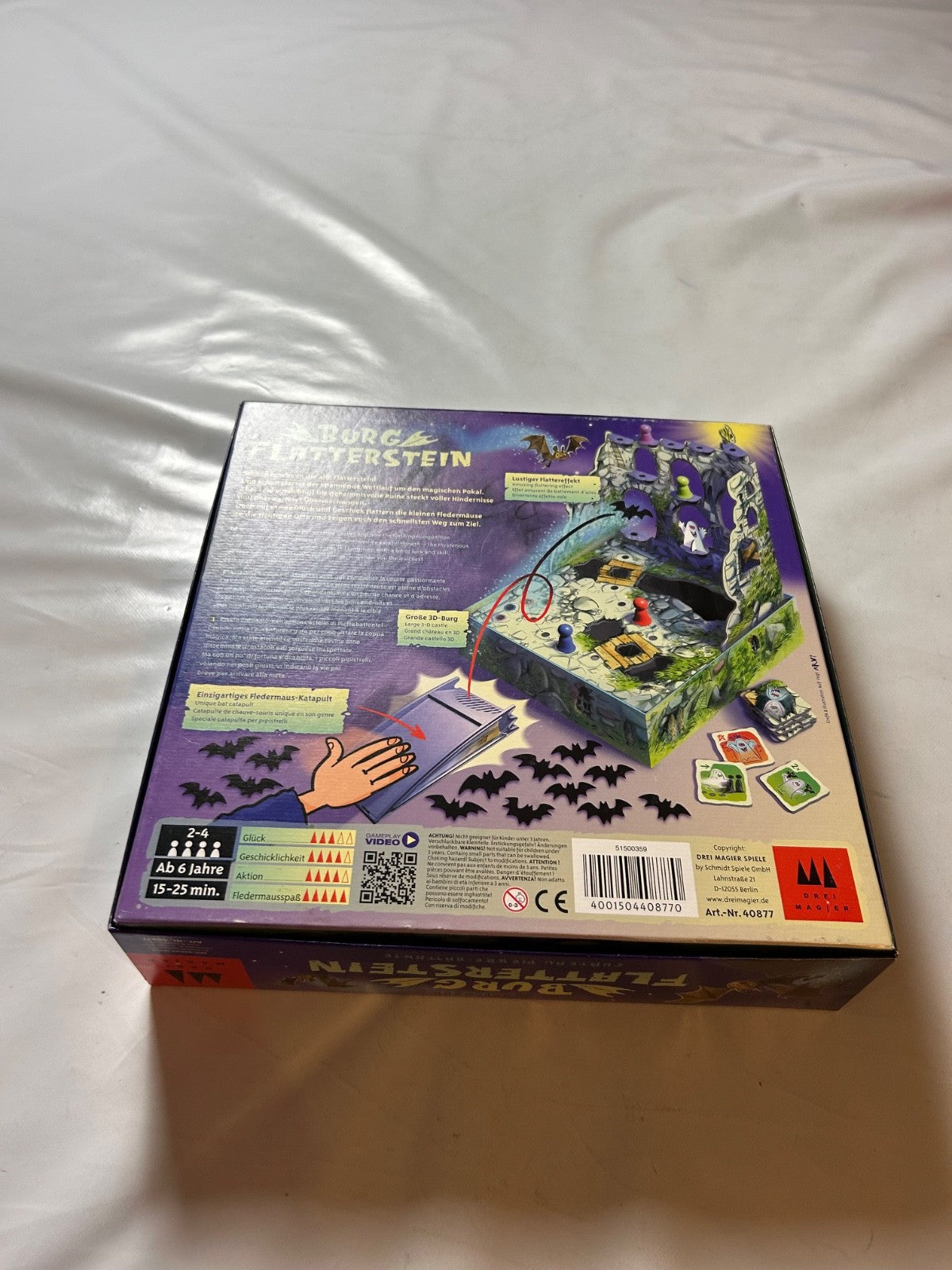 Burg Flatterstein Drei Magier Spiele Brettspiel - Vollständig - Ansicht 9