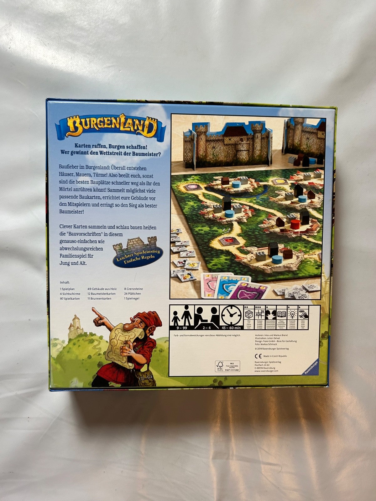 Burgenland Ravensburger Brettspiel Gesellschaftsspiel  Vollständig - Ansicht 10