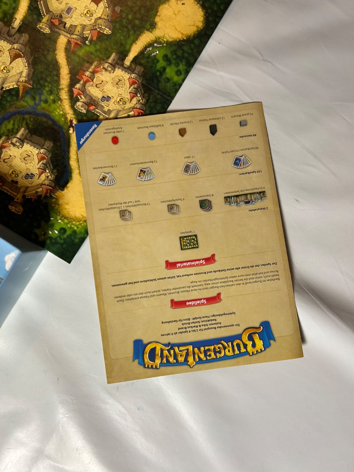 Burgenland Ravensburger Brettspiel Gesellschaftsspiel  Vollständig - Ansicht 7