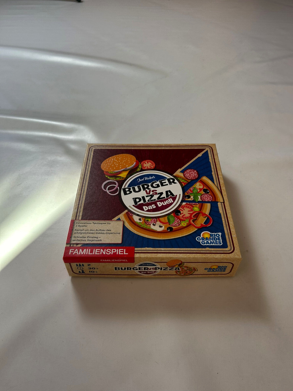 Burger vs. Pizza - Rio Grande Games - Vollständig - Ansicht 3