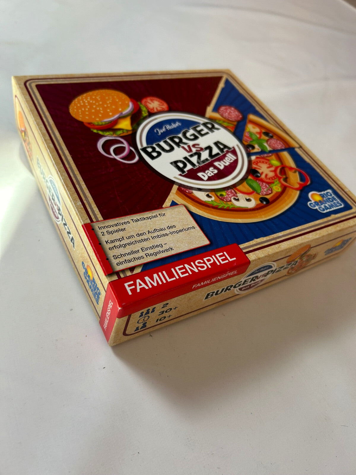 Burger vs. Pizza - Rio Grande Games - Vollständig - Ansicht 4