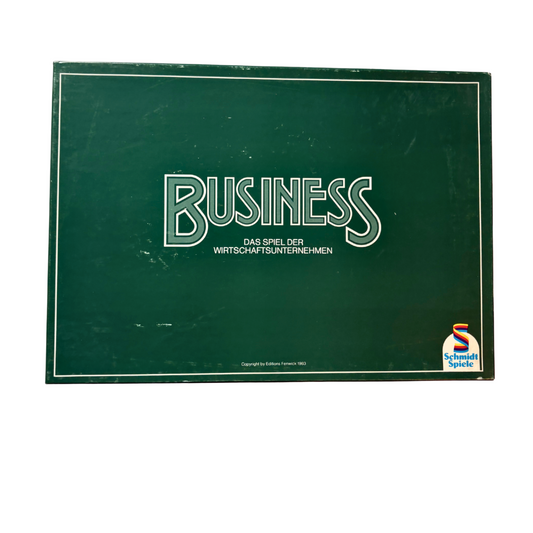 Business Das Spiel der Wirtschaftsunternehmen Schmidt 1983  Vollständig - Ansicht 1