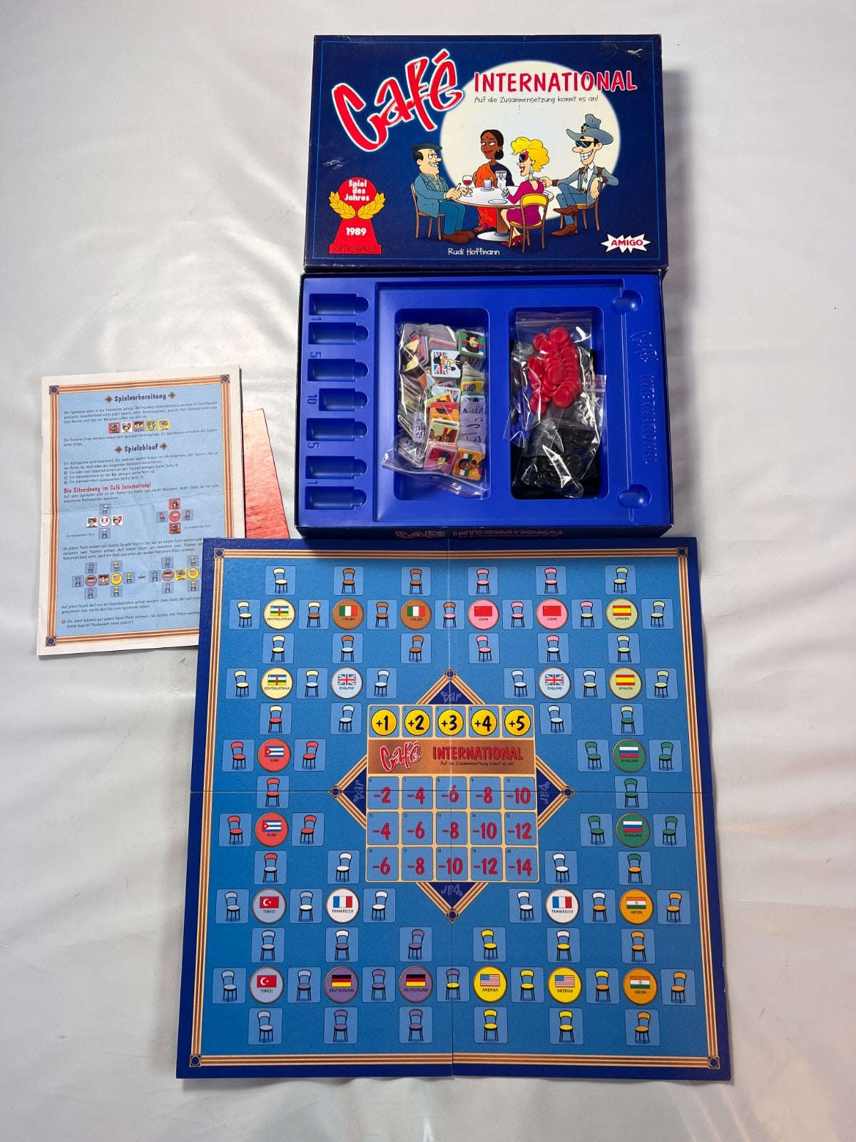Café International  Brettspiel von Amigo  Vollständig - Ansicht 2