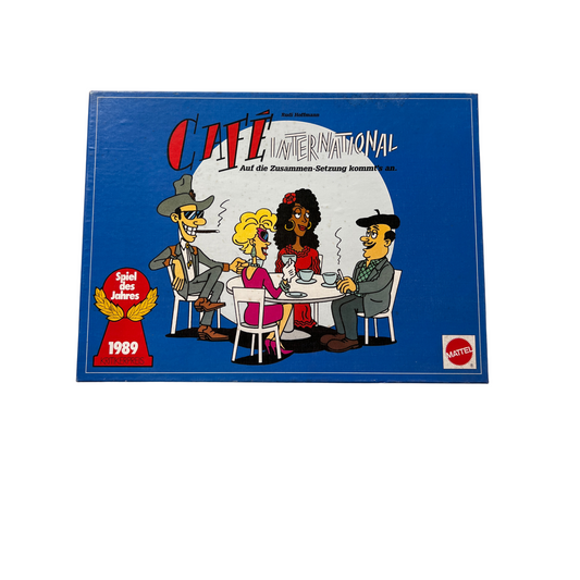 Café International  Brettspiel von Mattel  Vollständig - Ansicht 1