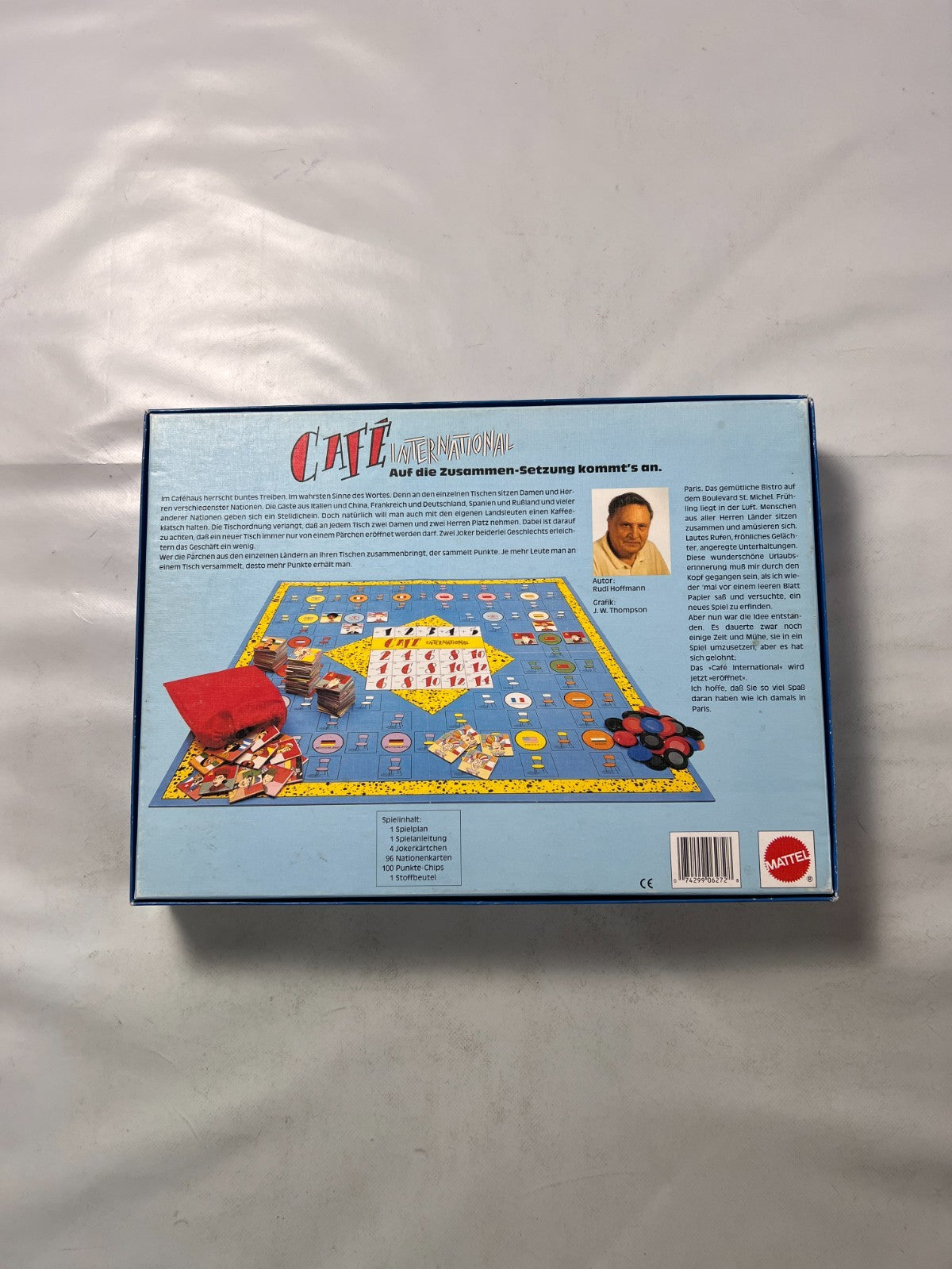 Café International  Brettspiel von Mattel  Vollständig - Ansicht 10