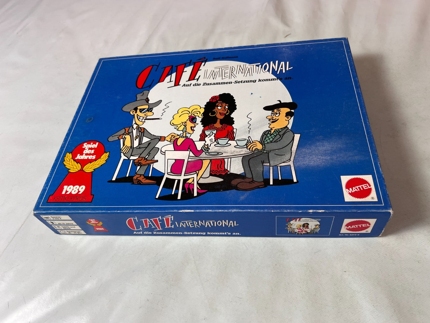Café International - Brettspiel von Mattel - Vollständig - Ansicht 8