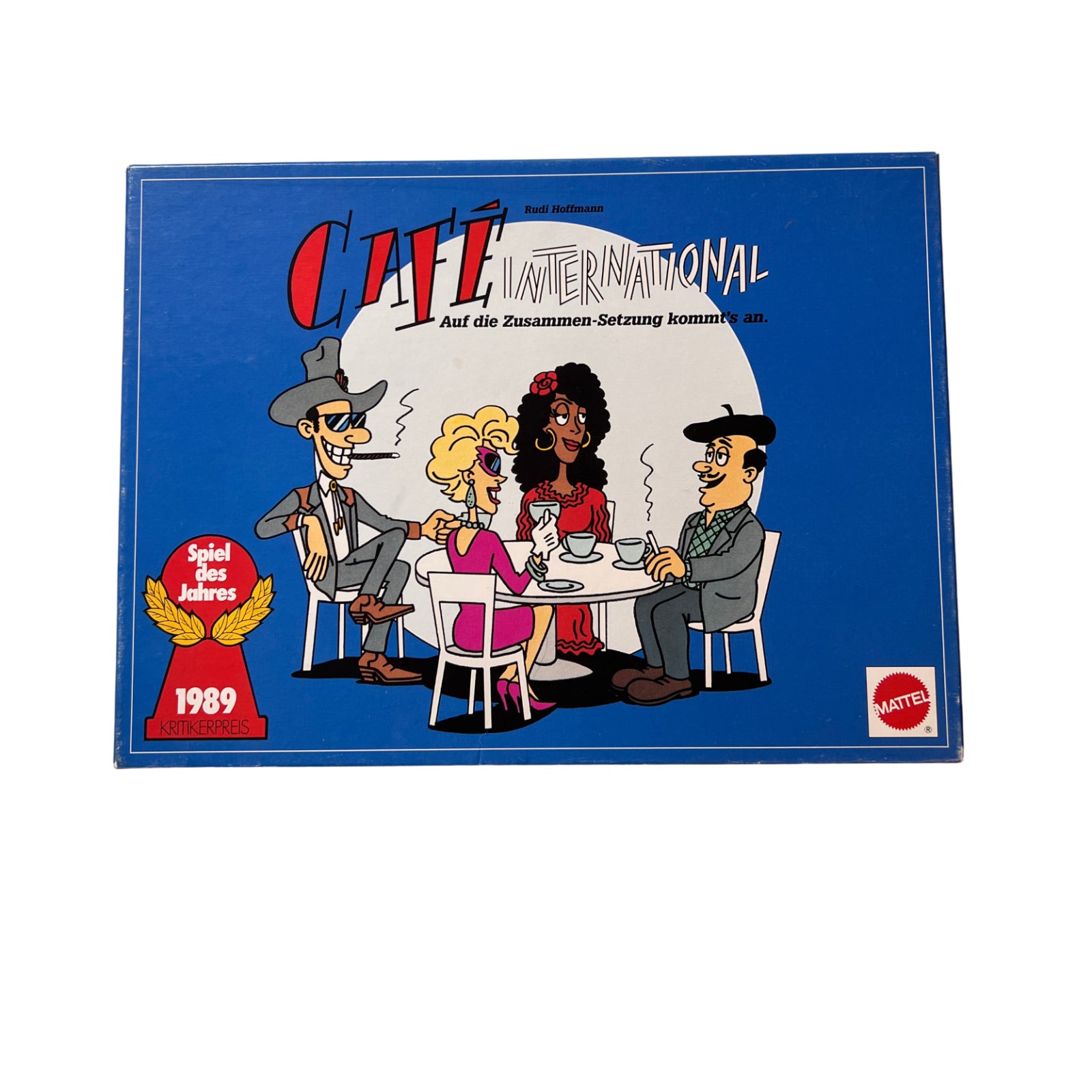 Café International Brettspiel von Mattel – SKU A14509 – Gesellschaftsspiel gebraucht kaufen bei Brettspielimperium