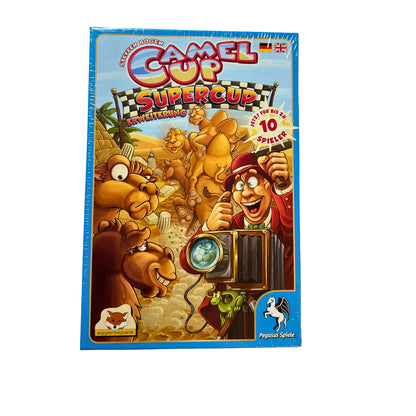 Camel Up Supercup (Erweiterung) - Pegasus Spiele 54546G – SKU A5481 – Gesellschaftsspiel neu kaufen bei Brettspielimperium