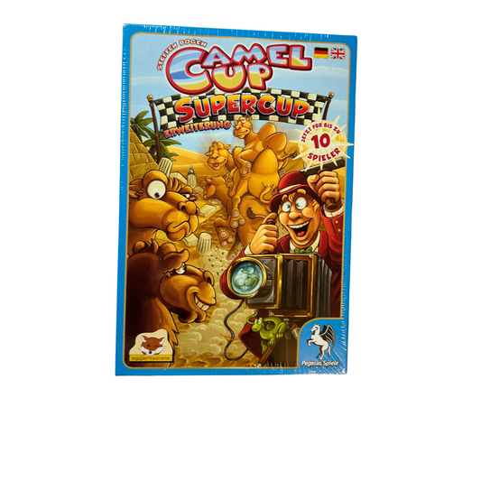 Camel Up Supercup (Erweiterung) - Pegasus Spiele 54546G - - Neu in Folie - Ansicht 1
