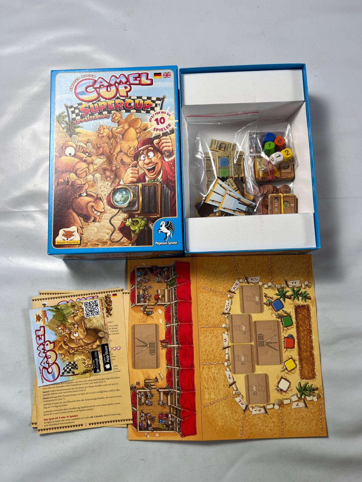 Camel Up Supercup (Erweiterung)  Pegasus Spiele 54546G  Unbespielt - Ansicht 2