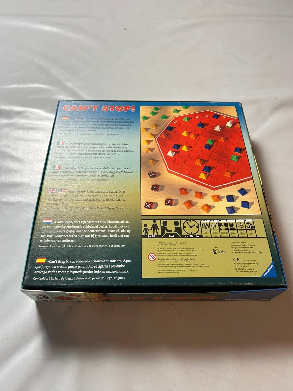 Can´t Stop Würfelspiel mit Suchtpotential  Ravensburger Spiel  Vollständig - Ansicht 10
