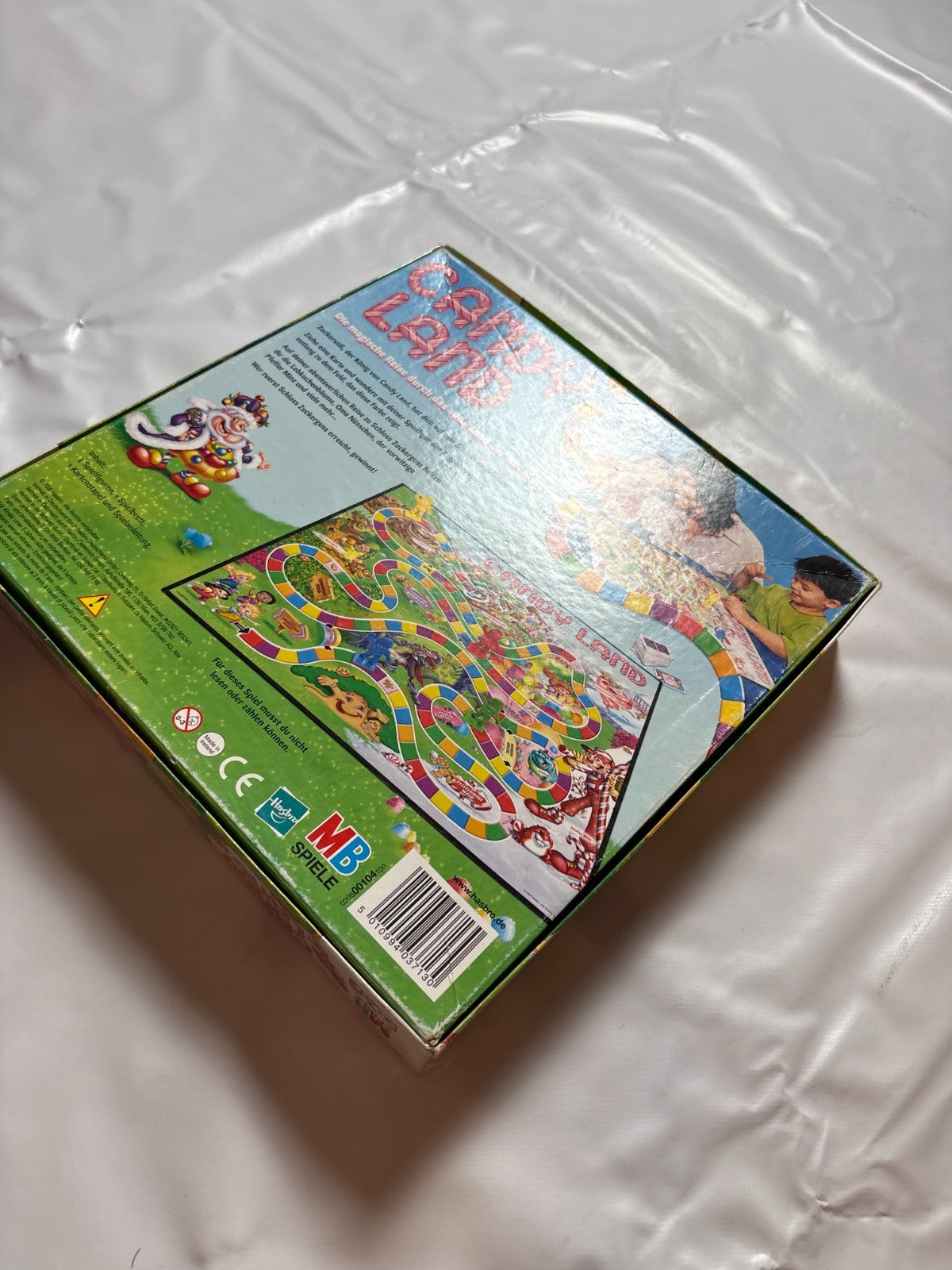 Candy Land Ab 3 Jahren MB Spiele und Hasbro 2005 Vollständig Brett gerissen - Ansicht 14