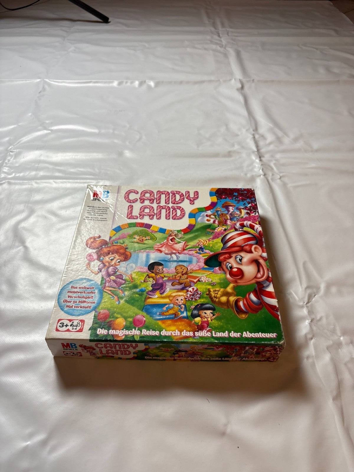 Candy Land Ab 3 Jahren MB Spiele und Hasbro 2005 Vollständig Brett gerissen - Ansicht 3