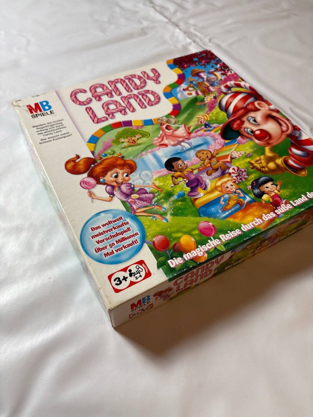 Candy Land Ab 3 Jahren MB Spiele und Hasbro 2005 Vollständig Brett gerissen - Ansicht 5