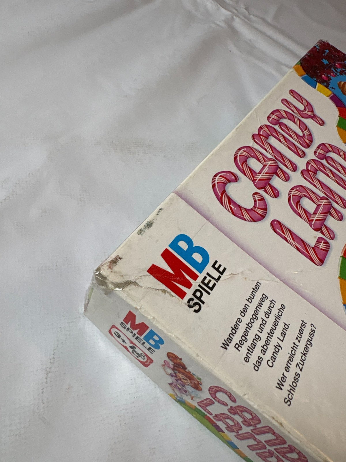 Candy Land Ab 3 Jahren MB Spiele und Hasbro 2005 Vollständig Brett gerissen - Ansicht 6