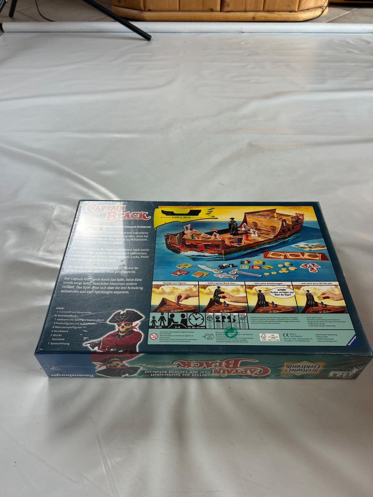 Captain Black Ravensburger Brettspiel Elektronik  Neu in Folie - Ansicht 7