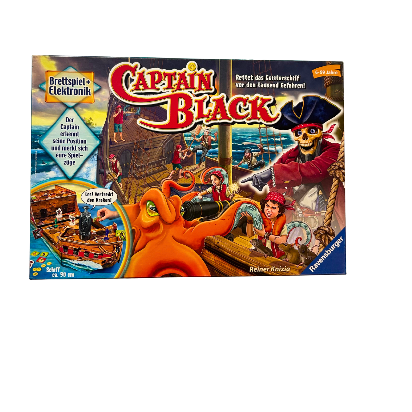 Captain Black Ravensburger Brettspiel Elektronik - Vollständig - Ansicht 1