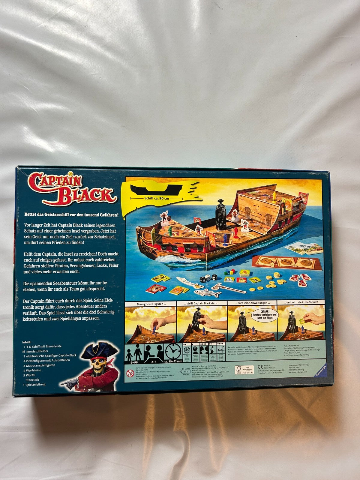 Captain Black Ravensburger Brettspiel Elektronik - Vollständig - Ansicht 10