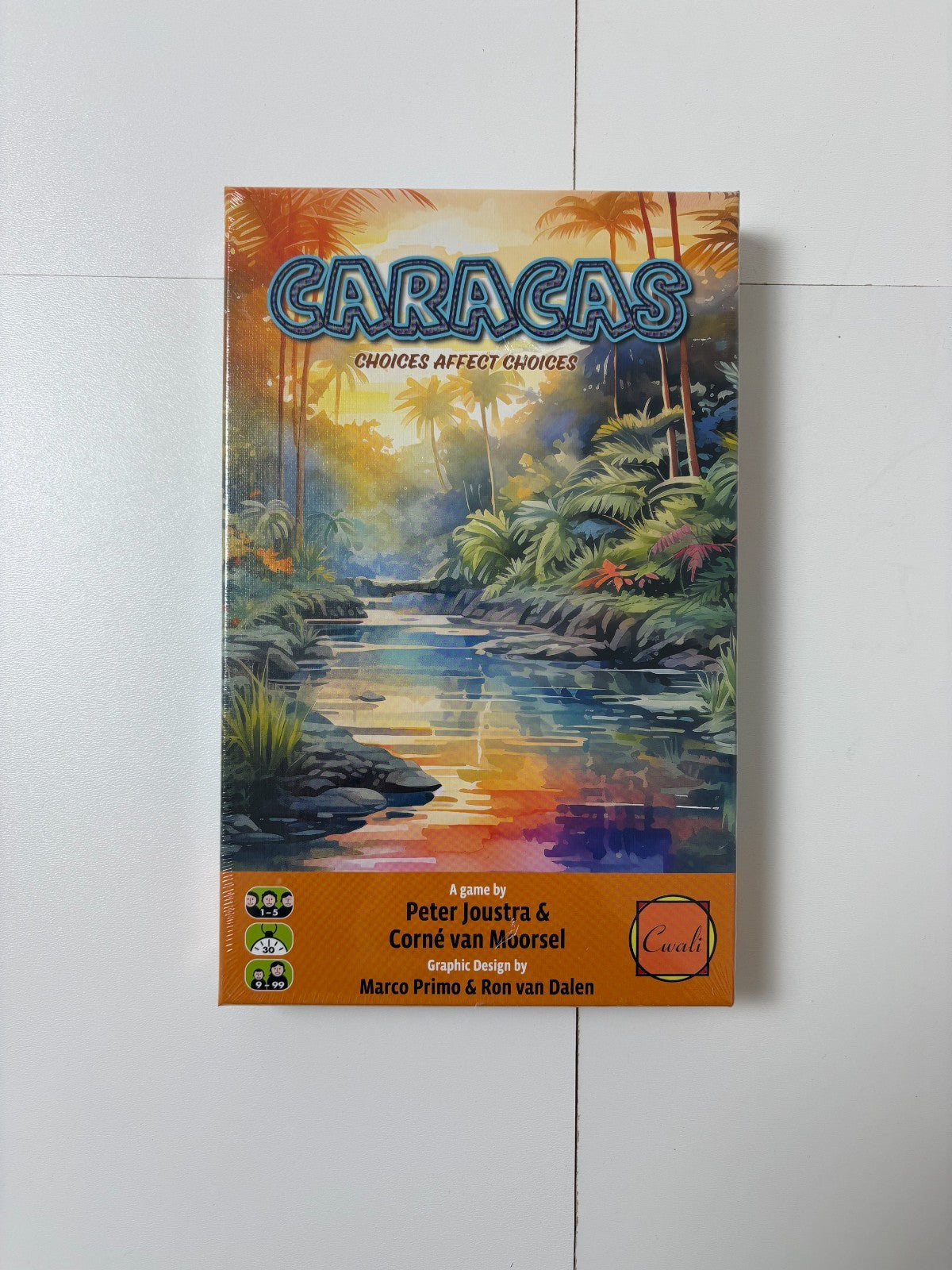 Caracas Cwali Familienspiel Brettspiel Legespiel - NEU in Folie - Ansicht 2